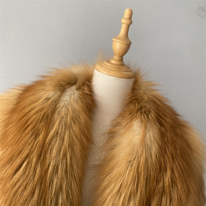 <span class=keywords><strong>Manteau</strong></span> en fourrure de renard naturelle pour <span class=keywords><strong>femme</strong></span> Jxwatcher, <span class=keywords><strong>hiver</strong></span>, manches longues, épais, chaud, doux, sur mesure, vente en gros, véritable fourrure de renard <span class=keywords><strong>rouge</strong></span> pour <span class=keywords><strong>femme</strong></span> - Product Image 4