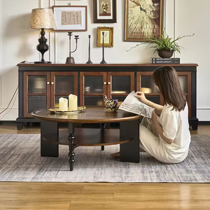 Mueble para <span class=keywords><strong>TV</strong></span> Retro, Sensación de Lujo y Exquisitez, Mueble Base para Sala de Estar Estilo Americano, Estilo de Hogar Exquisito - Product Image 3