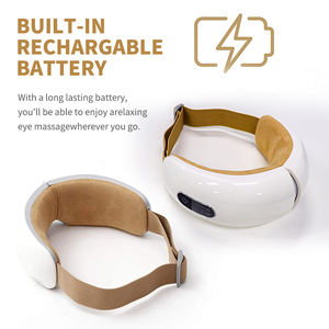 गेमिंग अध्ययन कार्यालय के लिए ध्वनि त्वरित वायु दबाव और गर्मी चिकित्सा के साथ स्मार्ट वायरलेस आंख मालिश - Product Image 3