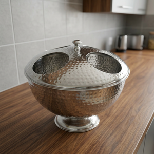 Plat en aluminium avec couvercle - Product Image 1