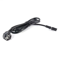 Prise 3 broches de norme européenne VDE de haute qualité cordon d'alimentation d'extension de conducteur toronné 16A avec prise d'alimentation ca 110V-250V