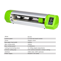 Professionele fabricage MC350 stappenmotor automatische invoer vinyl snijplotter stickercutter met fabrieksdirecte verkoopprijs