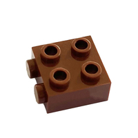 Briques de construction 1x2 avec trous latéraux pour jeux de construction