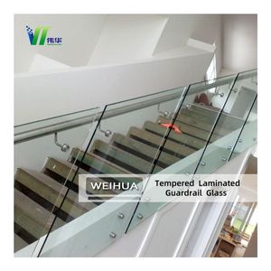 Buitenbalkon glazen balustrade aanpasbare ontwerpen 304/316 roestvrij staal trap hotel terras villa balustrades leuningen - Product Image 4