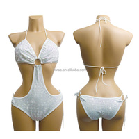 S630 nouveau maillot de bain personnalisé diamant Bikini imperméable artisanat discothèque Sexy Design strass exotique pôle décapant danse porter tenue