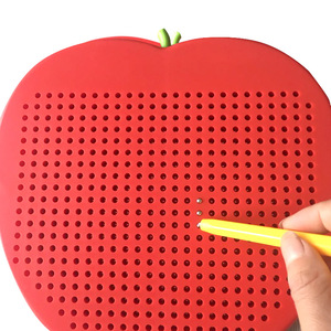 Tableau de traçage créatif Big <span class=keywords><strong>Apple</strong></span> en ABS pour les enfants de 2 à 13 ans – Enseignement pratique - Product Image 3