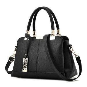 Sac à main élégant en similicuir pour femme avec accent pompon, fermeture éclair sécurisée, grand espace de rangement intérieur, sac à la mode - Product Image 4