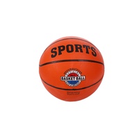 Ballon de basket en caoutchouc de qualité supérieure, gonflable, pour l'extérieur, avec logo personnalisé imprimé, durable, vente en gros