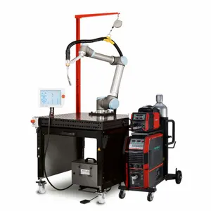 Universal Robot Cobot UR10 Welding Cobot 1300mm Reach Robot Arm WIth MIG MAG Welder For Automated Welding Station