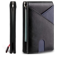 Porte-cartes pour hommes et femmes, pochette anti-vol RFID et portefeuille