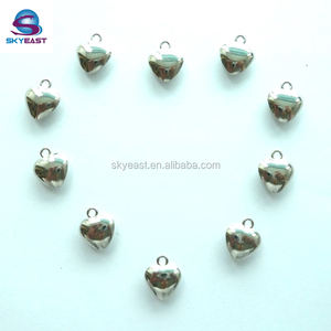 Colgantes y Dijes de Aleación para Niños, Bonitos, de Moda, con Acabado Pulido Brillante en Forma de Corazón, al Mejor Precio Profesional - Product Image 3