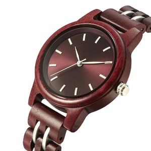 Sang Trọng Bằng Gỗ Đồng Hồ Đặt Thép Hạt Đơn Giản Thanh Lịch Tím Gỗ 36Mm 9Mm 16Mm Bằng Gỗ Ba Kim Phong Cách Thời Trang Mới Quyến Rũ - Product Image 3