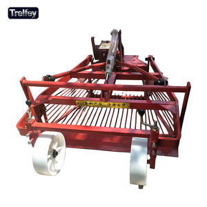 เครื่องเก็บเกี่ยวกระเทียมแบบตัดกว้าง, ดีไซน์ติดตั้งด้านหน้าสำหรับรถแทรกเตอร์, ระบบสั่นดินและลำเลียงอัตโนมัติ - Product Image 3