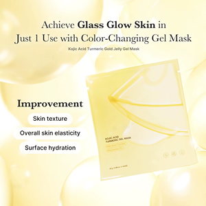 Máscara Facial de Colágeno em <span class=keywords><strong>Gel</strong></span> PDRN DNA de Marca Privada, Hidratante, Iluminadora e Fortalecedora da Barreira Cutânea - Product Image 2