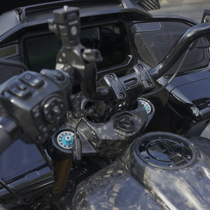 Cover chiave forgiata in fibra di carbonio opaca per <span class=keywords><strong>Harley</strong></span> <span class=keywords><strong>Davidson</strong></span> 2025 Street Glide Ultra (FLHXU) - Product Image 6