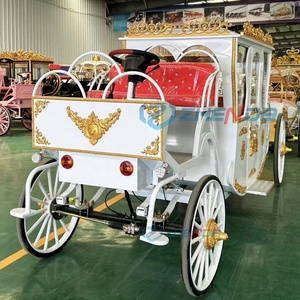 Carroza de Caballos de Lujo de Cuatro Ruedas, Eléctrica, para Turismo, Estilo Real, en Venta, con Color Personalizable - Product Image 4