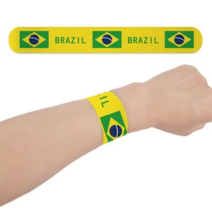 Pulsera de Bandera para Niños y Jóvenes, Tipo Slap Band, para Fanáticos de Deportes, Día de Partido - Product Image 3