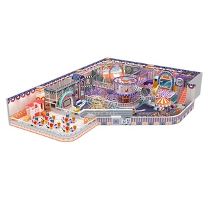 HAPPY BABY Centre de divertissement familial de 300 m², hauteur 3,2 m, thème macaron, thème château, aire de jeux pour enfants, centre commercial - Product Image 2