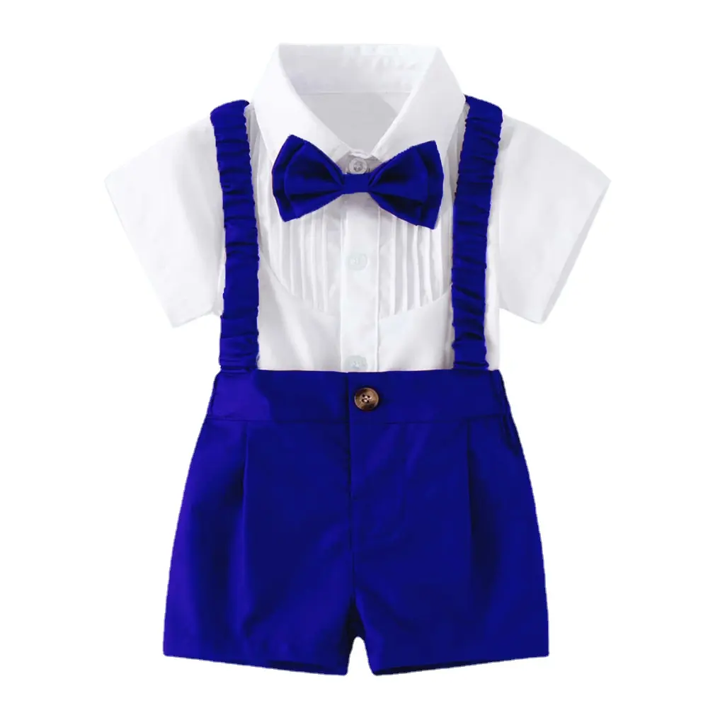 Xingkong Aangepaste Kids Boy Formele Pak Outfit Trouwfeest Pak Voor Baby Jongens 2 Tot 6 Jaar Katoenen Kleding