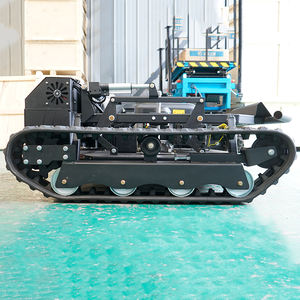 Внедорожный бак 608-90A садовый бензиновый пульт дистанционного управления робот газонокосилка с бульдозером и распылителем - Product Image 1