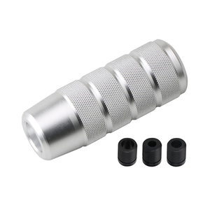 Aluminum Alloy Knurled <b>Gear</b> Shift <b>Knob</b> Black M8 M10 M12 Thread Universal <b>Gear</b> <b>Knobs</b> Car Truck Racing Manual Transmission <b>Knob</b> - Product Image 6