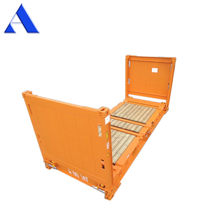 20ft CSC-Zertifizierter Zusammenklappbarer 20-Fuß-Flatrack 20-Fuß-<span class=keywords><strong>Container</strong></span> Seefrachtcontainer zum Verkauf - Product Image 1