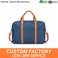 Sac à bandoulière pour ordinateur portable ou tablette, en tissu imperméable durable personnalisé, 15 pouces