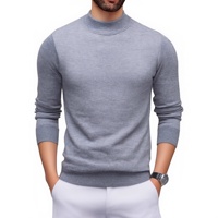 Suéter de Punto Elástico para Hombre, Antiarrugas, Estilo Casual, Otoño-Invierno, Nueva Colección, Venta Caliente Transfronteriza TK