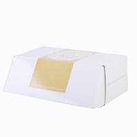 Emballage de café personnalisé, coffret cadeau de café haut de gamme avec boîte en carton dorée de style avion et impression couleur intégrale de la carte à l'intérieur