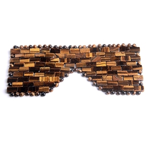 Ngọc tự nhiên ngủ mặt nạ bịt mắt, chống lão hóa nóng hoặc lạnh sử dụng mặt nạ mắt thạch anh tím tinh thể Mặt nạ mắt - Product Image 3