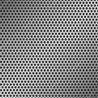 Grille de haut-parleur en maille métallique perforée légère en acier inoxydable noir et aluminium, résistante à la corrosion, forme diamant, pliable