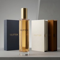 Boîte d'emballage de parfum écologique personnalisée en gros, boîte cadeau rigide de luxe, cylindrique, hexagonale, rectangulaire, en nylon BOPP
