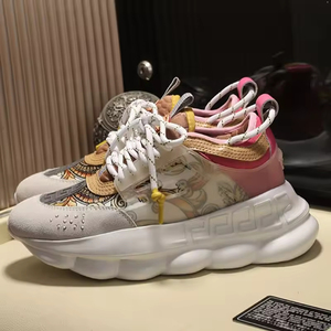 Haute qualité Designer hommes décontracté luxe course marche baskets à la mode basket Style Tenis Zapatos - Product Image 4