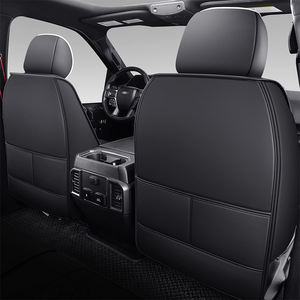 Fundas de asiento de coche personalizadas para <span class=keywords><strong>Ford</strong></span> F150, juego completo de cuero 2023 Original, a prueba de agua, 2009-2022, gran oferta - Product Image 4
