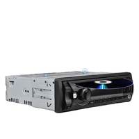 Estéreo para Auto de Un Solo DIN con CD, DVD, FM, MP3, MP5, Bluetooth Opcional y Panel Extraíble