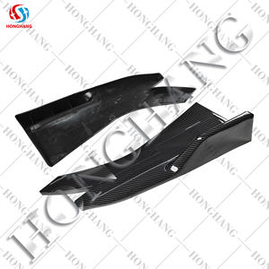 Honghang PP plastique Kit de carrosserie coin arrière pour universel Type D pare-chocs arrière <span class=keywords><strong>garde</strong></span> coin couverture 2 pièces Auto accessoires - Product Image 5