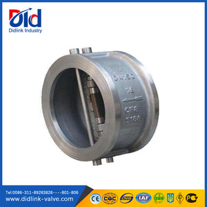 Duy nhất Piston Y mặt bích <span class=keywords><strong>Duo</strong></span> kiểm tra Van 3 4 inch dòng chảy miễn phí hướng dẫn sử dụng loại đĩa cho nước phương tiện truyền thông - Product Image 2