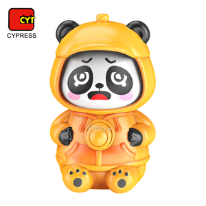 Neuankömmling Chinesisches Element Panda Puppe Sichuan <span class=keywords><strong>Opera</strong></span> Gesicht Ändern Bian Lian Plastiks pielzeug China für Kinder Animal Theme Liebhaber - Product Image 4