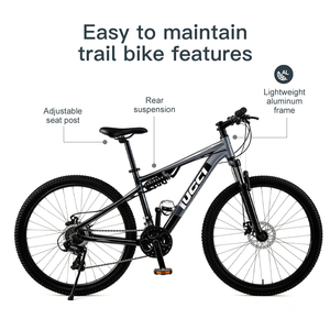 Prix d'usine Vélo de montagne en alliage d'aluminium 26/27,5 pouces 21/24/27 vitesses Sepeda Gunung Bicicleta Cycle pour hommes et femmes - Product Image 3