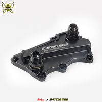 Nouvel adaptateur de refroidisseur d'huile moteur en alliage d'aluminium noir de haute qualité pour 140i/240i/340i/Z4 A90/B58/B30 3.0T BATTLE BEE