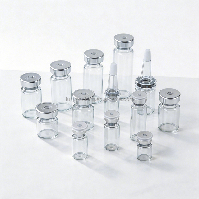 Empty 2ml 3ml 4ml 5ml 6ml Vial Peptide Packaging Clear Borosilicate Tubular Glass Vial for Injectable Medicines