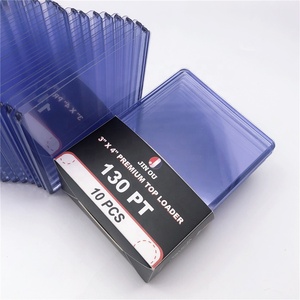3 "X 4" d'épaisseur 100PT 130pt 55 /75/180/260/360 Pt Toploader 25ct Boîte d'emballage <span class=keywords><strong>VA</strong></span> - Product Image 1