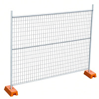 Clôture temporaire en acier galvanisé, écologique, anti-rongeurs, imperméable, facile à assembler, pour chantier extérieur, contrôle des foules