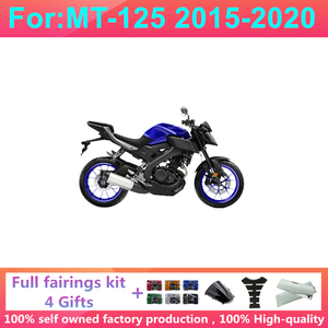 Kit Completo de Carenado para Motocicleta, Compatible con <span class=keywords><strong>Yamaha</strong></span> MT125 <span class=keywords><strong>MT</strong></span>-<span class=keywords><strong>125</strong></span> <span class=keywords><strong>125</strong></span> 2015 2016 2017 <span class=keywords><strong>2018</strong></span> 2019 2020, Kits de Carenado para Carrocería - Product Image 3