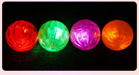 Balles de golf de parc à trois couches, trois pièces, avec LED, luminescentes, qui brillent dans le noir, prix d'usine Caiton