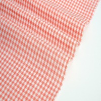 Tissu en lin pur 100% de luxe, respirant, 135 g/m², 135 cm, teint en fil à carreaux, pour chemises et vêtements, directement de l'usine