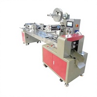 Machine d'emballage automatique numérique pour bonbons et biscuits avec emballage rapide en film métallique et commande PLC