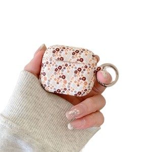 Funda <span class=keywords><strong>de</strong></span> Silicona para Apple <span class=keywords><strong>AirPods</strong></span> Pro/Pro2 (2.ª Generación), Funda Floral IMD para Auriculares Inalámbricos, Compatible con <span class=keywords><strong>AirPods</strong></span> 4/3/1/2 - Product Image 5