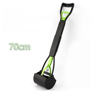 Recogedor de Excrementos de Perro Portátil y Ecológico de ABS+PP con Mango Largo Plegable de 70 cm, Herramienta de Limpieza de Mascotas con Estilo Moderno - Product Image 2