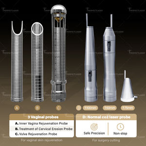 Máquina Profesional de Láser Fraccional de CO2 para Eliminación de Cicatrices de Acné, Láser Fraccional de CO2 para Rejuvenecimiento de la Piel y Tensado Vaginal - Product Image 5